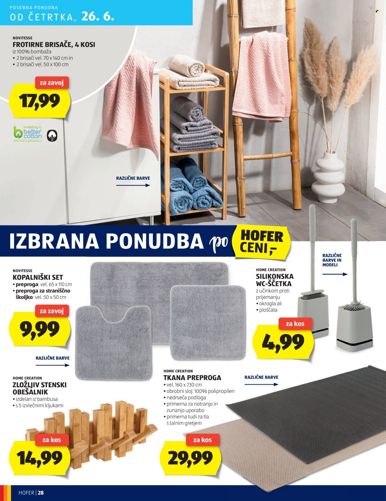 Hofer katalog - 19.6.2025 - 28.6.2025. Stran 28