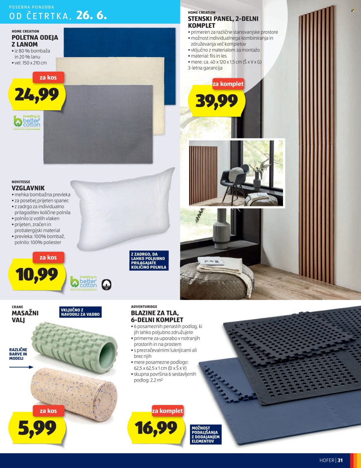 Hofer katalog - 19.6.2025 - 28.6.2025. Stran 31