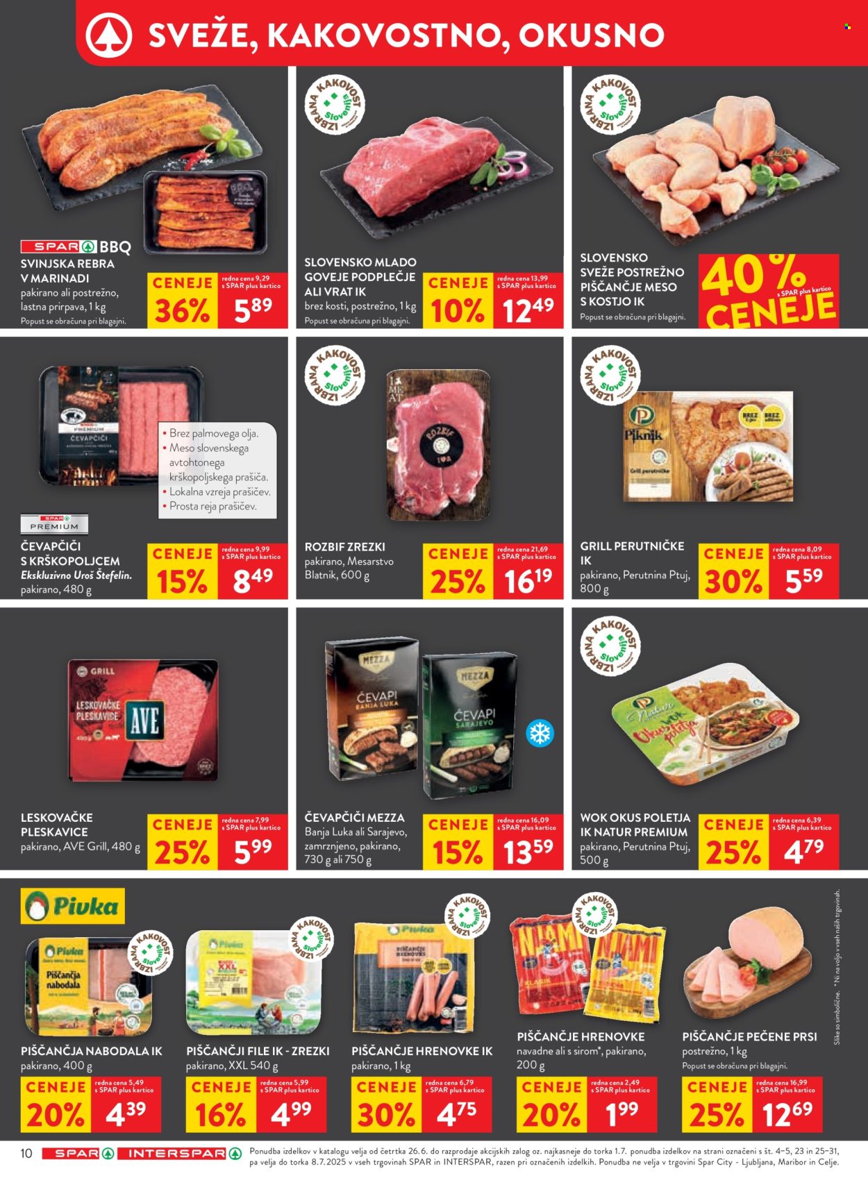 SPAR katalog - 26.6.2025 - 8.7.2025. Stran 11