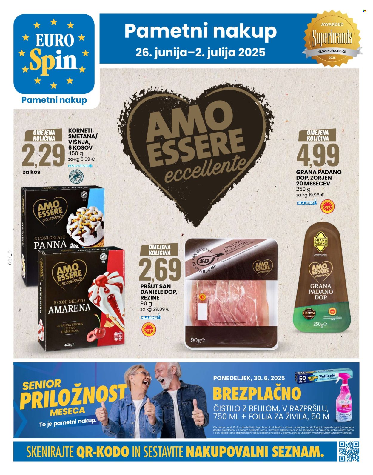 EuroSpin katalog - 26.6.2025 - 2.7.2025. Stran 1