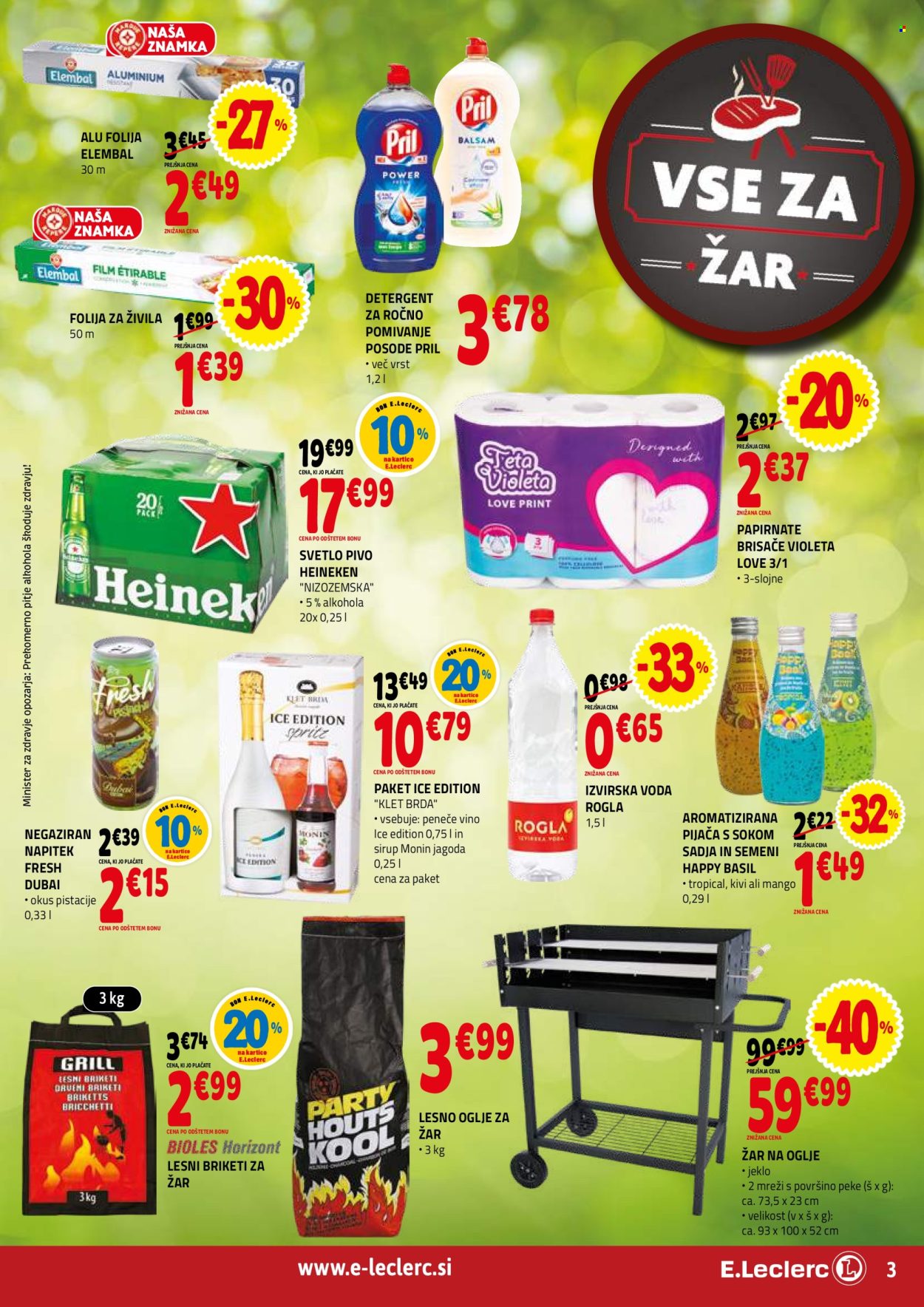 E.Leclerc katalog - 24.6.2025 - 5.7.2025. Stran 3