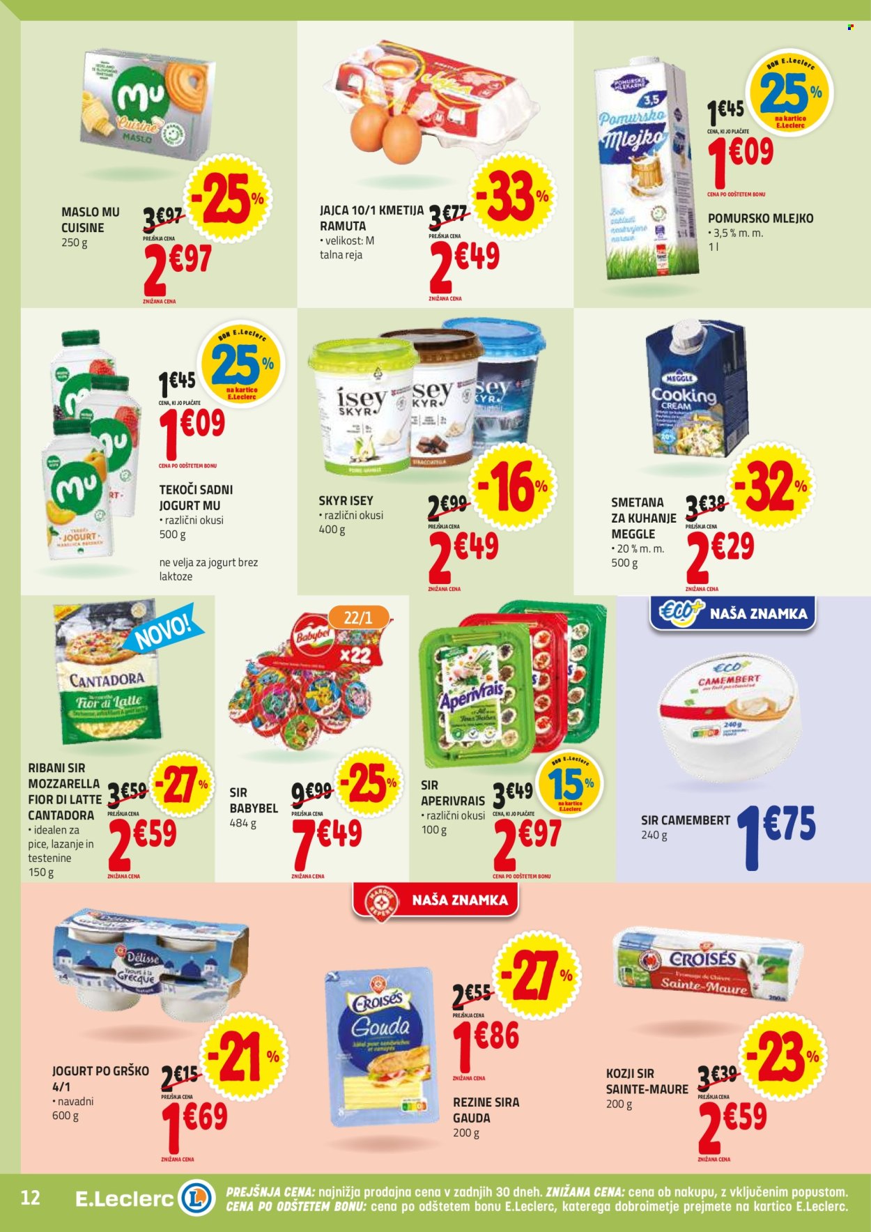 E.Leclerc katalog - 24.6.2025 - 5.7.2025. Stran 12