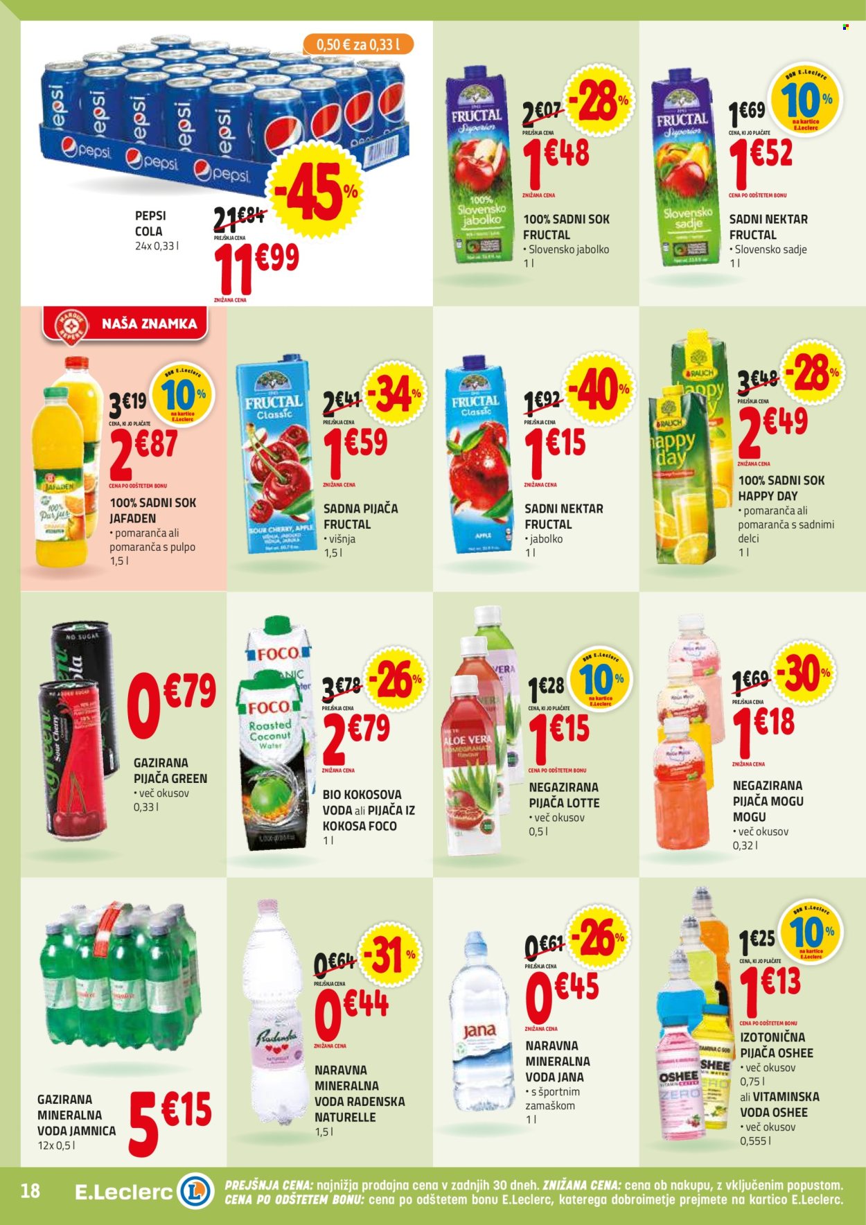 E.Leclerc katalog - 24.6.2025 - 5.7.2025. Stran 18