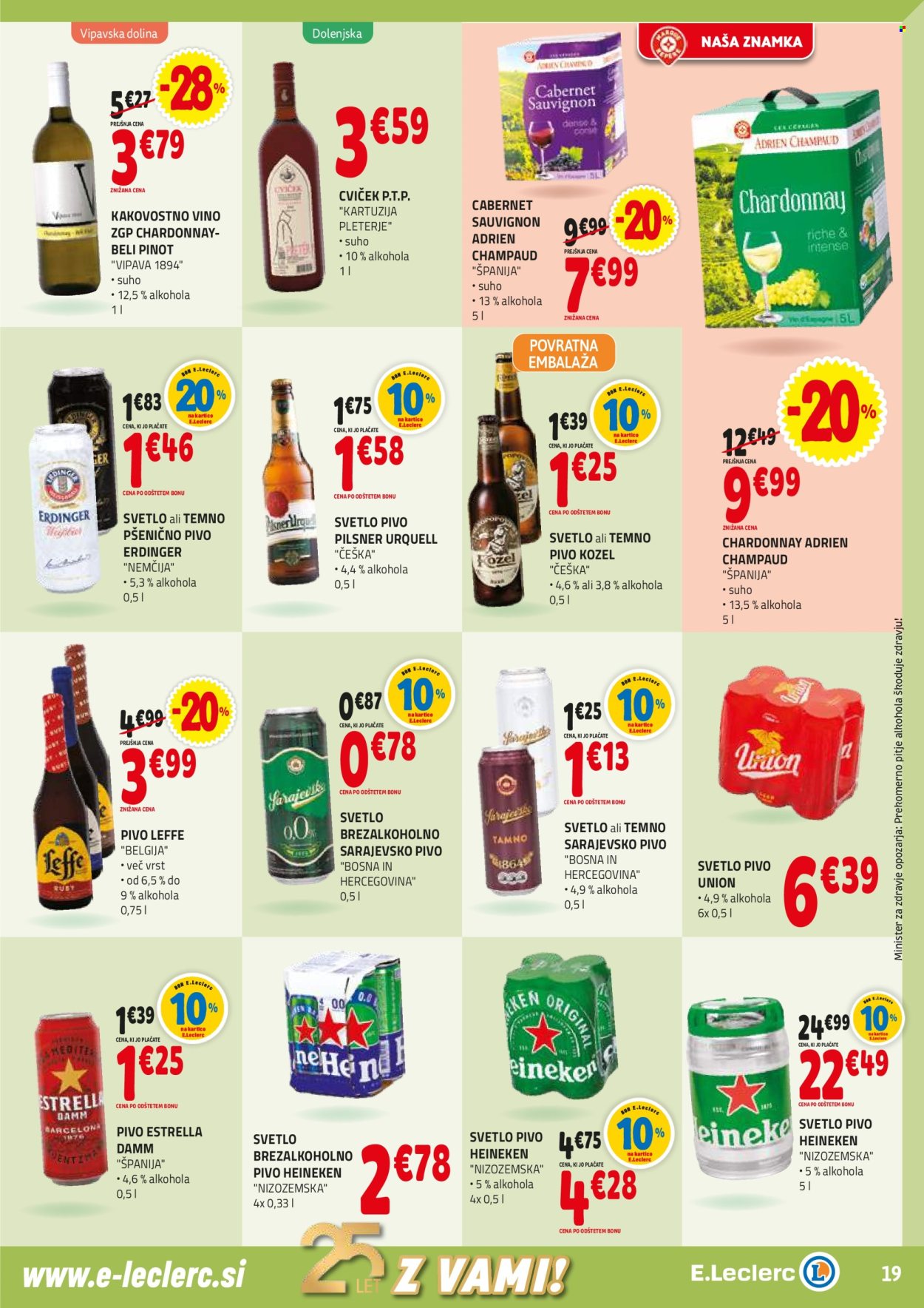 E.Leclerc katalog - 24.6.2025 - 5.7.2025. Stran 19