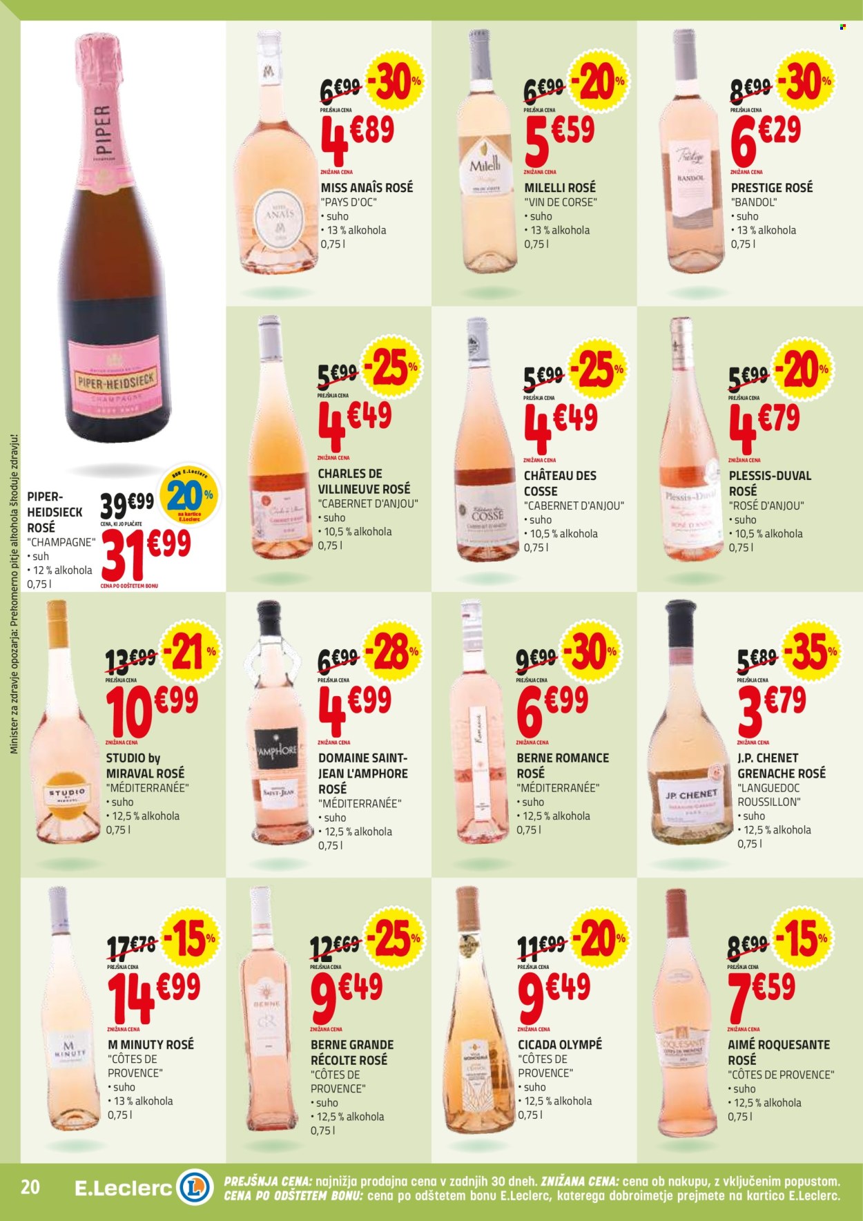 E.Leclerc katalog - 24.6.2025 - 5.7.2025. Stran 20