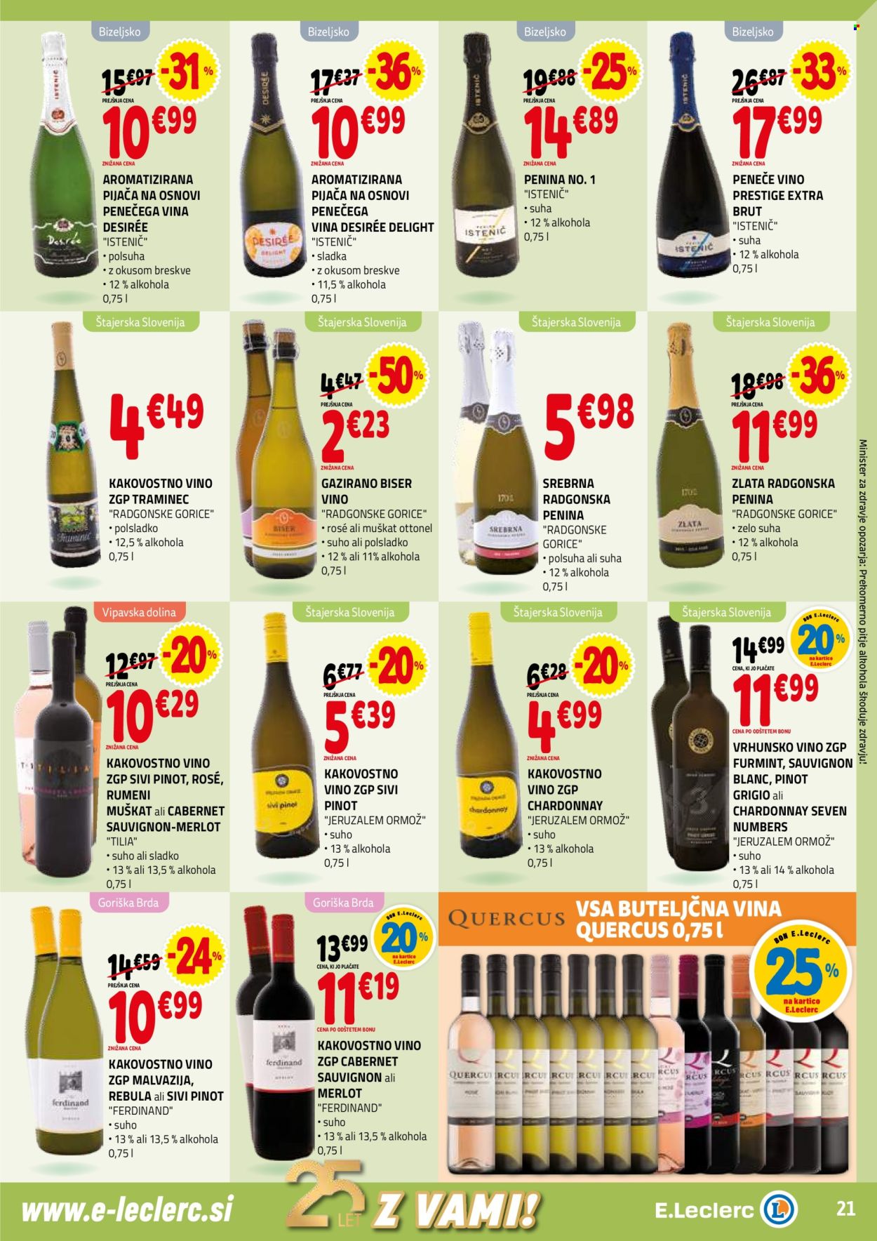E.Leclerc katalog - 24.6.2025 - 5.7.2025. Stran 21