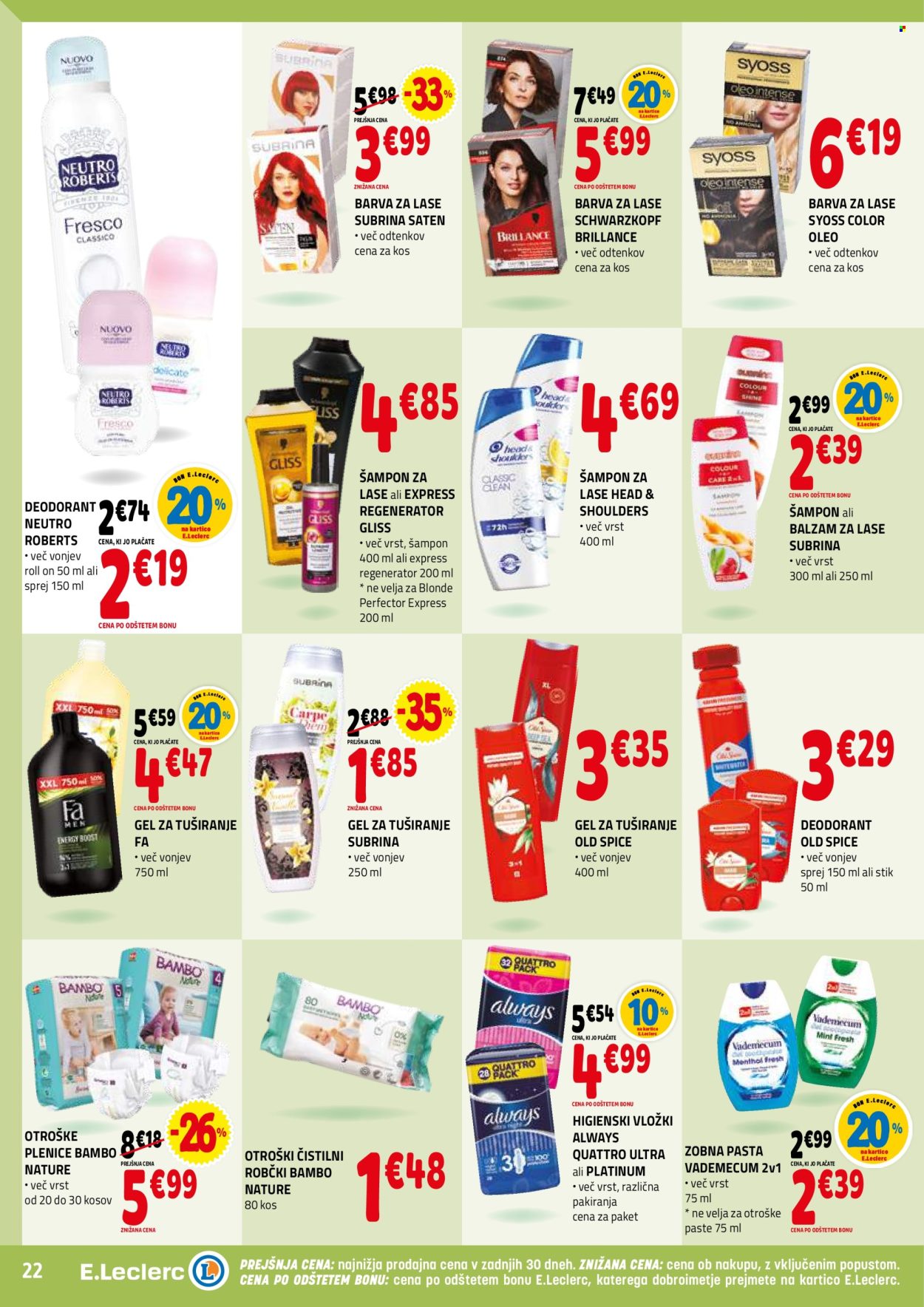 E.Leclerc katalog - 24.6.2025 - 5.7.2025. Stran 22