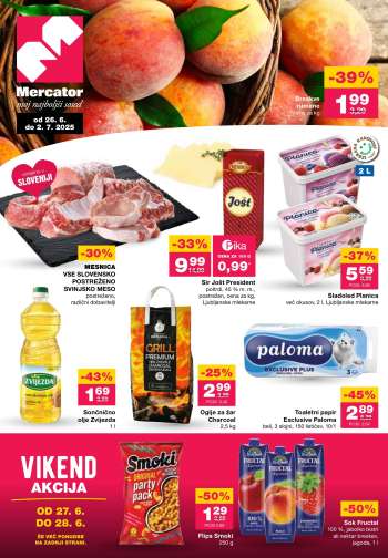 Mercator katalog - 26.6.2025 - 2.7.2025.