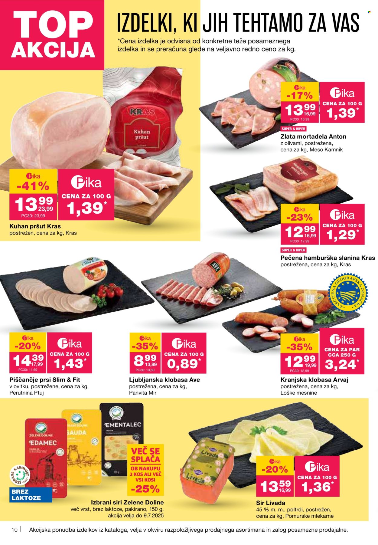 Mercator katalog - 26.6.2025 - 2.7.2025. Stran 10