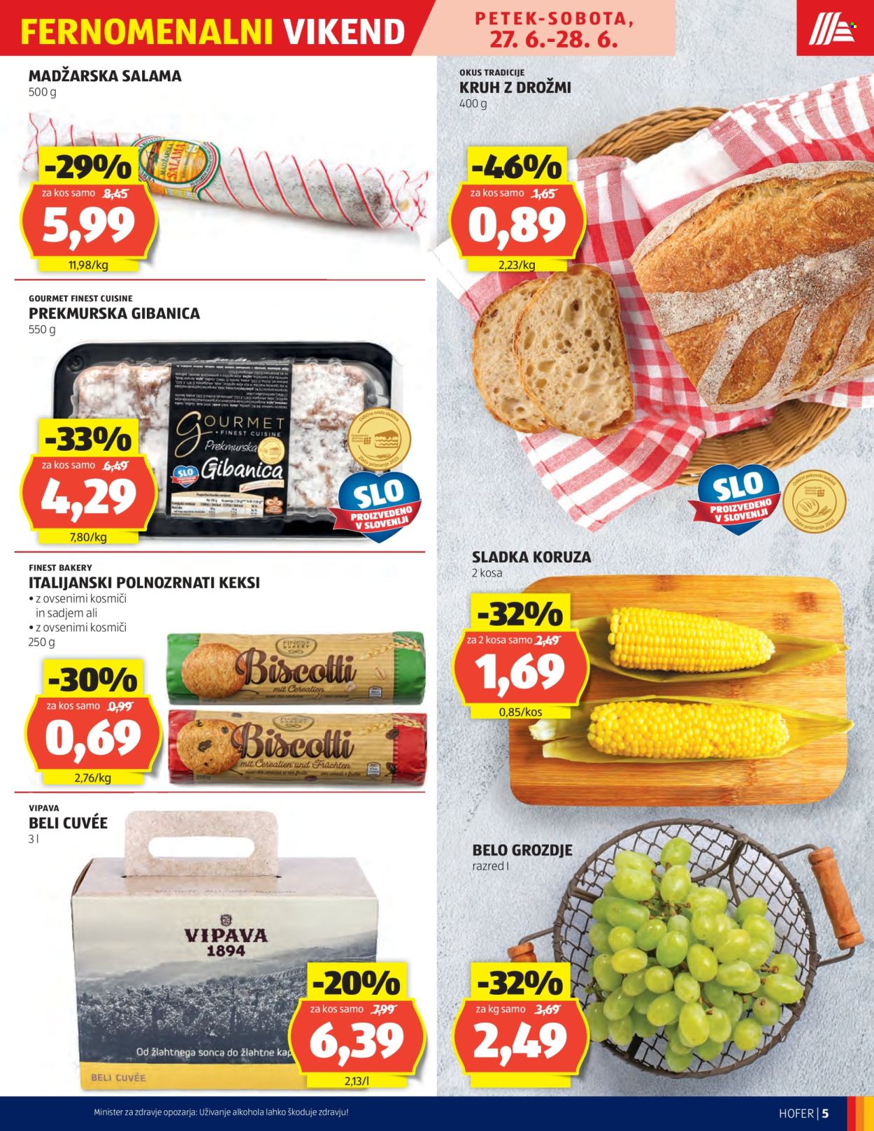 Hofer katalog - 26.6.2025 - 5.7.2025. Stran 5