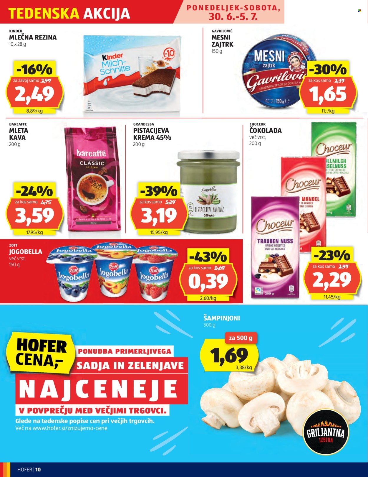 Hofer katalog - 26.6.2025 - 5.7.2025. Stran 10