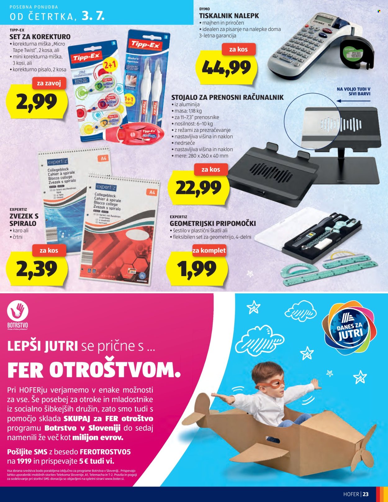 Hofer katalog - 26.6.2025 - 5.7.2025. Stran 23