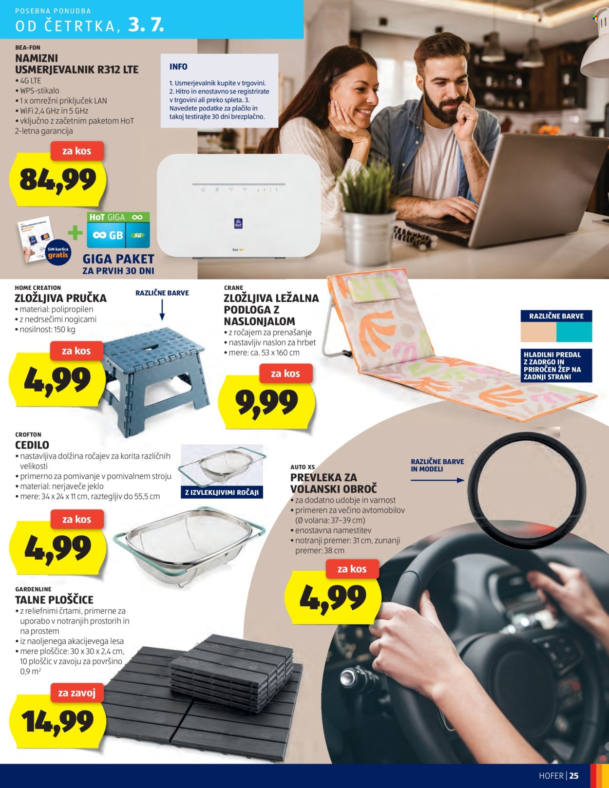 Hofer katalog - 26.6.2025 - 5.7.2025. Stran 25