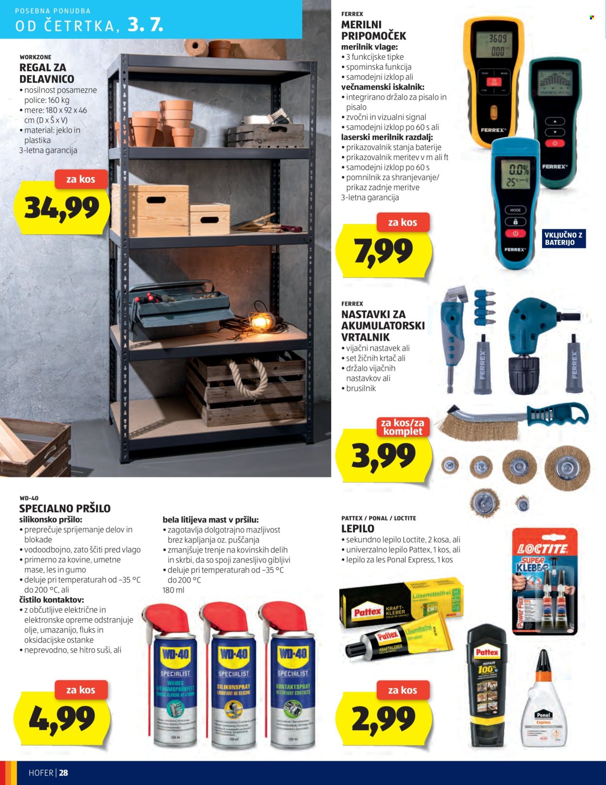 Hofer katalog - 26.6.2025 - 5.7.2025. Stran 28