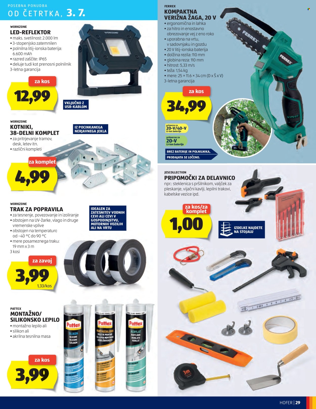 Hofer katalog - 26.6.2025 - 5.7.2025. Stran 29