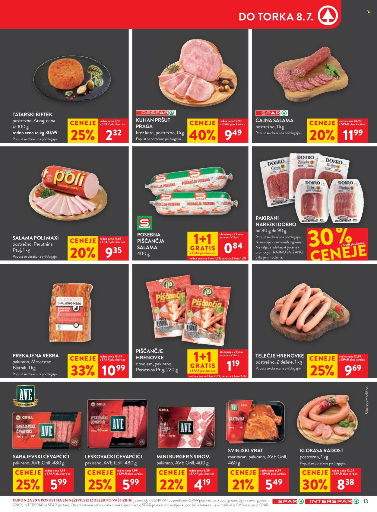 SPAR katalog - 2.7.2025 - 15.7.2025. Stran 17