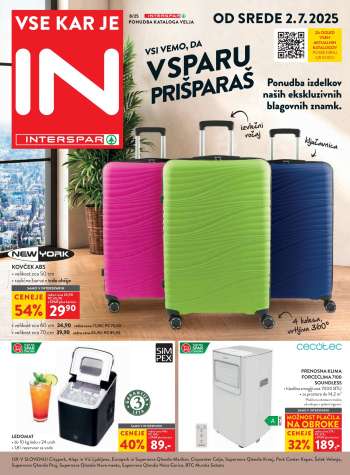 INTERSPAR katalog - 2.7.2025 - 15.7.2025.