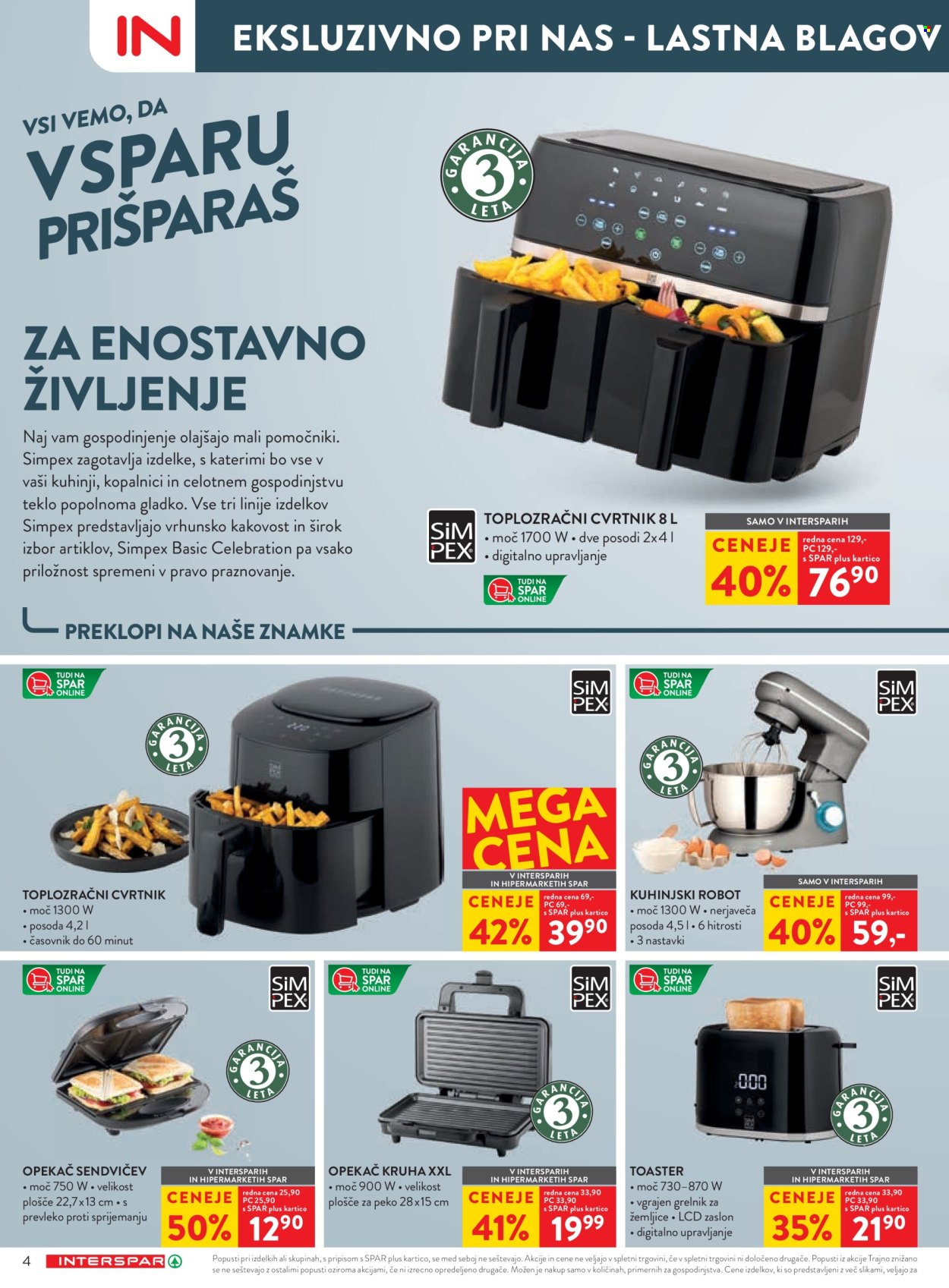 INTERSPAR katalog - 2.7.2025 - 15.7.2025. Stran 4
