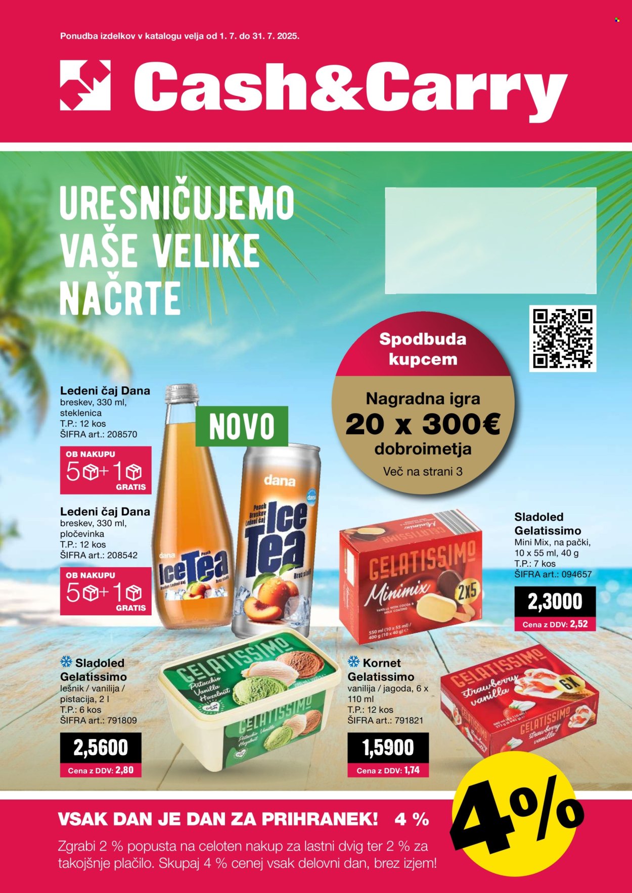 Mercator Cash & Carry katalog - 1.7.2025 - 31.7.2025. Stran 1