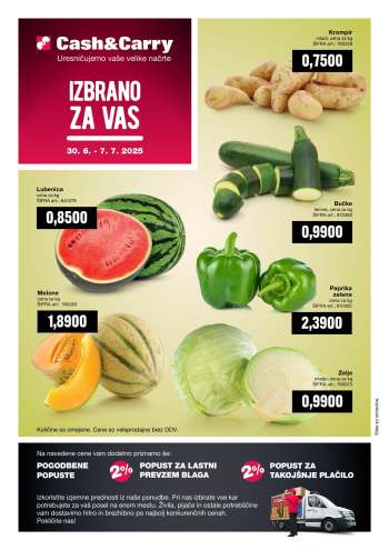 Mercator Cash & Carry katalog - 30.6.2025 - 7.7.2025.