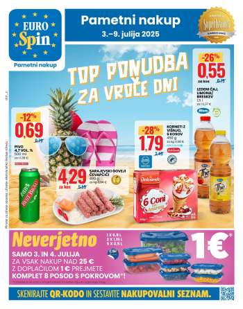 EuroSpin katalog - 3.7.2025 - 9.7.2025.