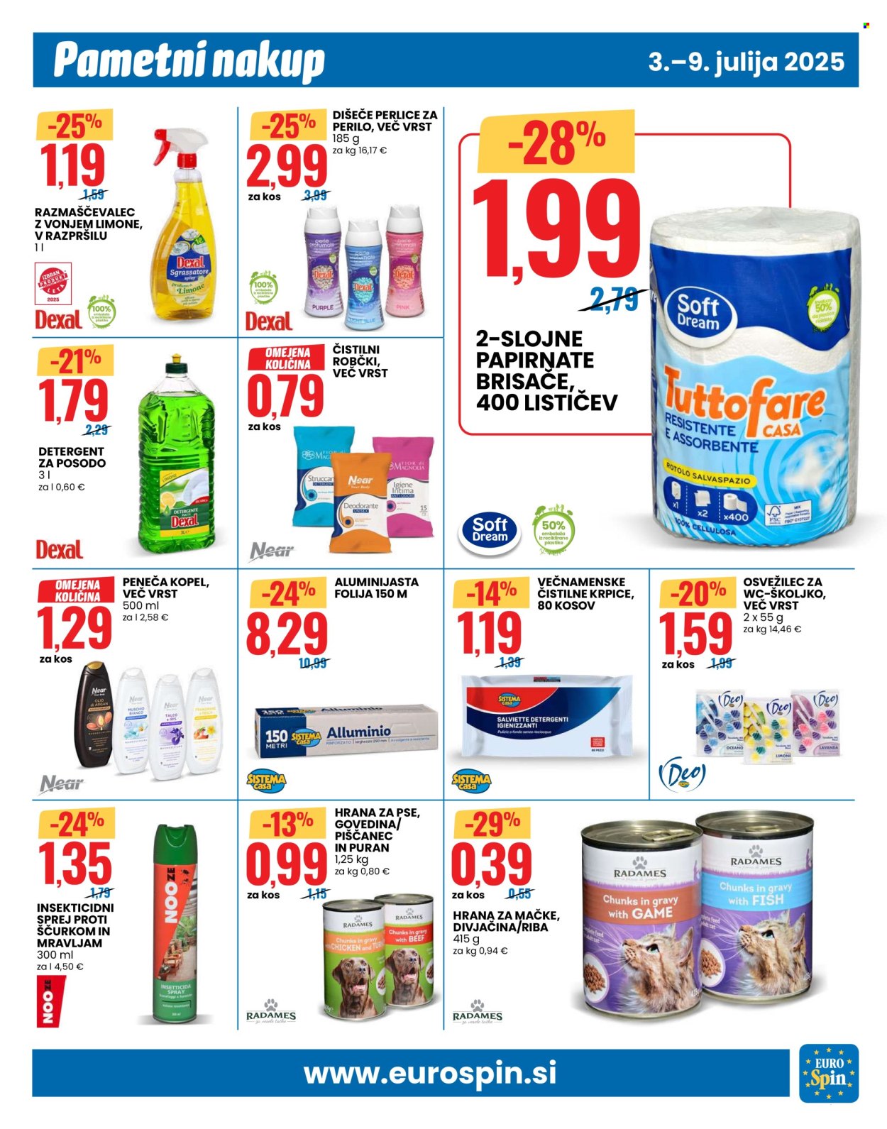EuroSpin katalog - 3.7.2025 - 9.7.2025. Stran 7