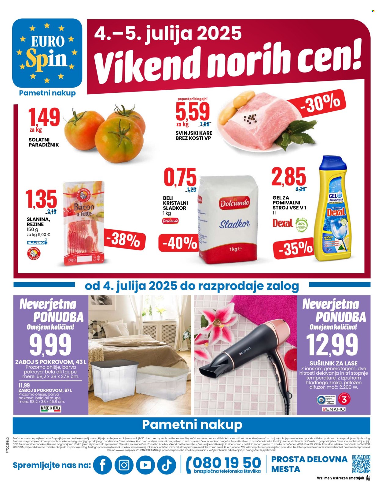 EuroSpin katalog - 3.7.2025 - 9.7.2025. Stran 16