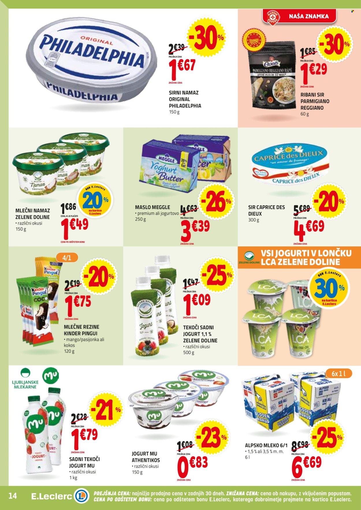 E.Leclerc katalog - 2.7.2025 - 12.7.2025. Stran 14