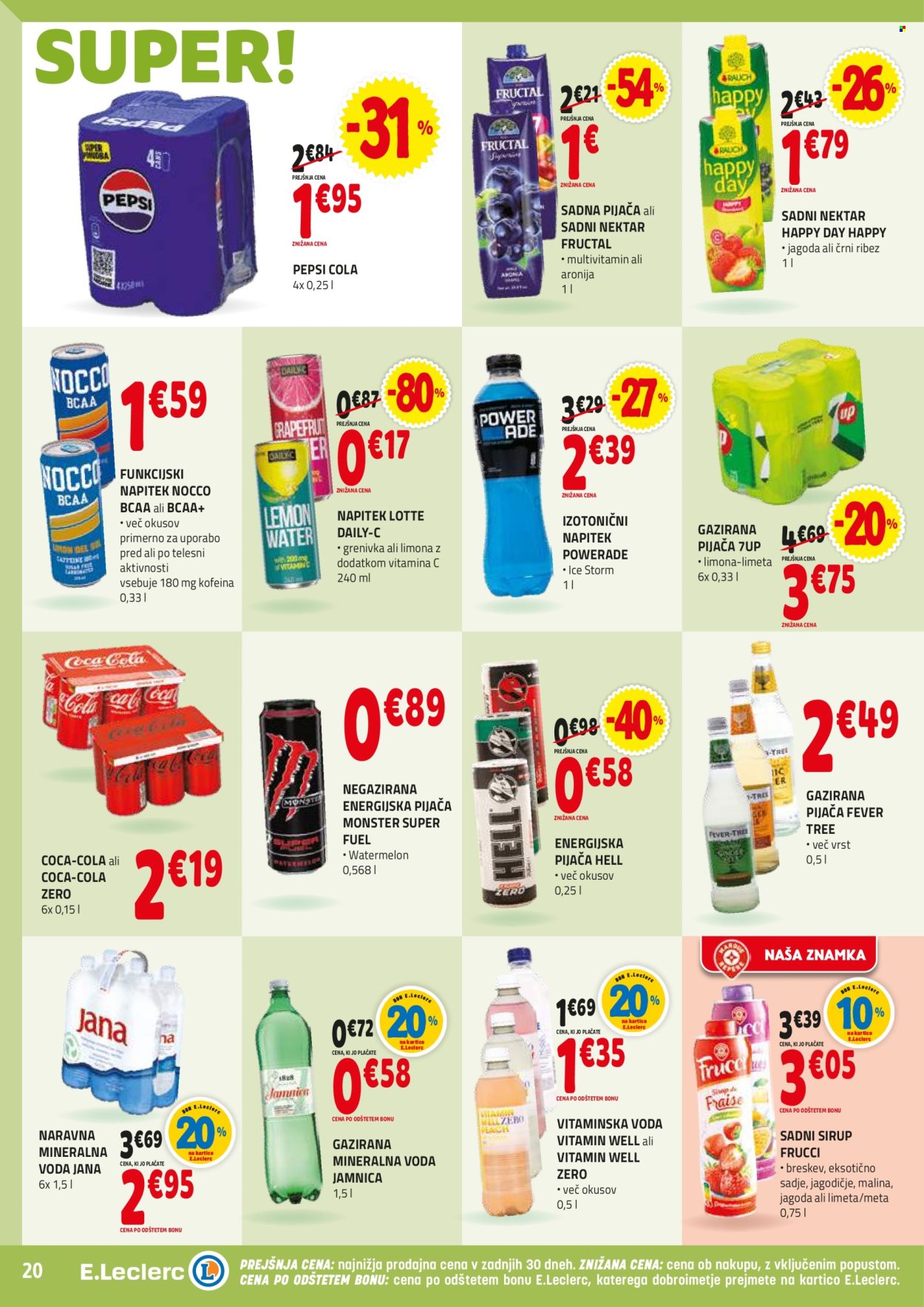 E.Leclerc katalog - 2.7.2025 - 12.7.2025. Stran 20