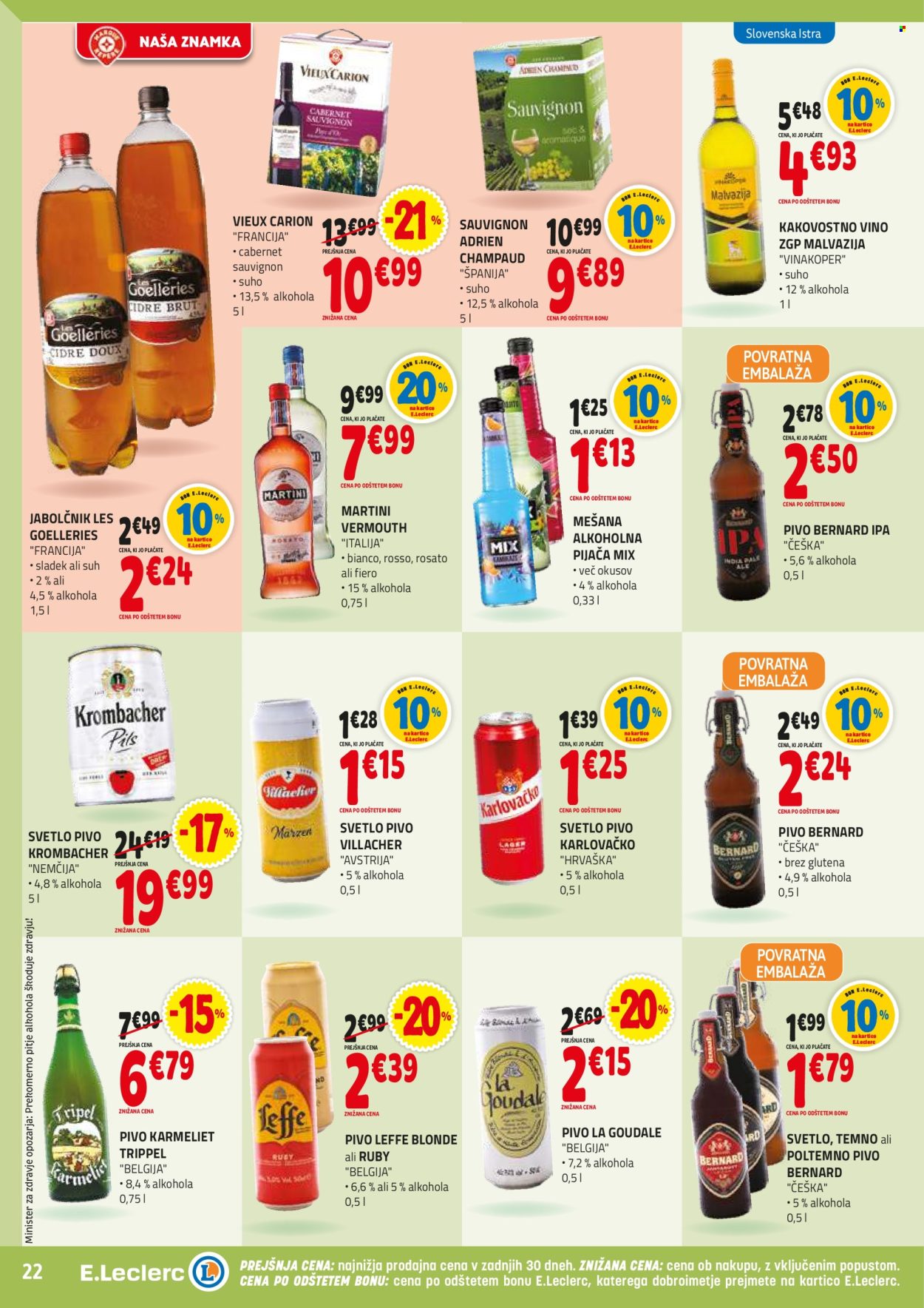 E.Leclerc katalog - 2.7.2025 - 12.7.2025. Stran 22