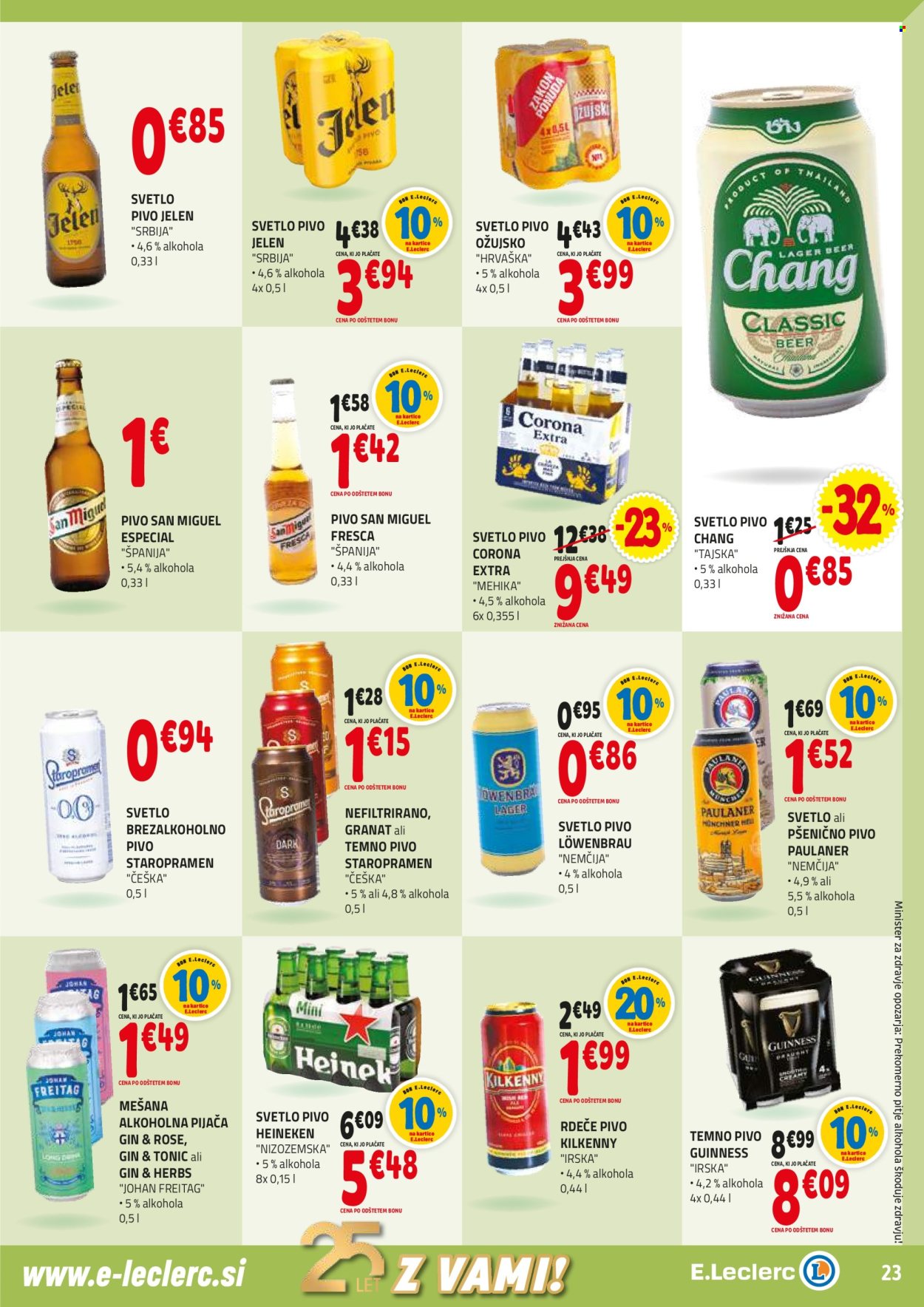 E.Leclerc katalog - 2.7.2025 - 12.7.2025. Stran 23