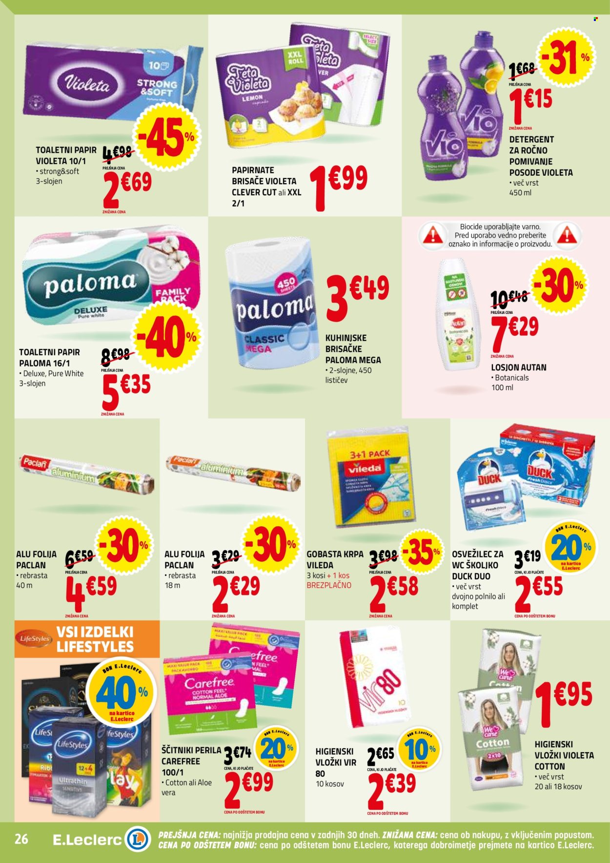 E.Leclerc katalog - 2.7.2025 - 12.7.2025. Stran 26