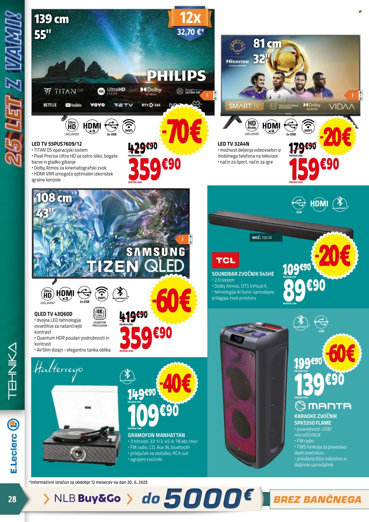 E.Leclerc katalog - 2.7.2025 - 12.7.2025. Stran 28
