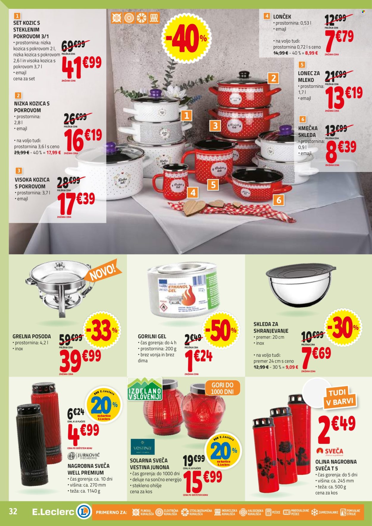 E.Leclerc katalog - 2.7.2025 - 12.7.2025. Stran 32