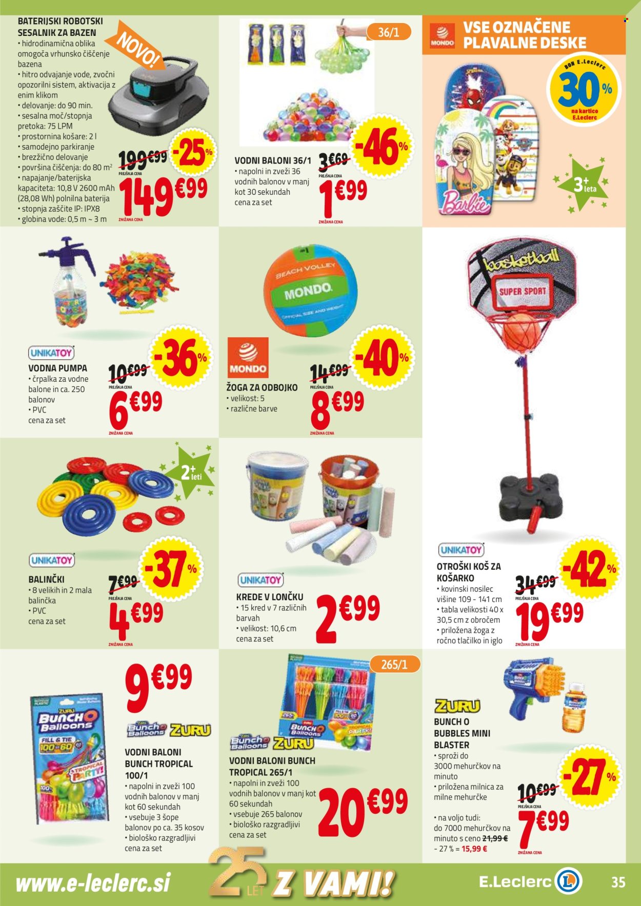 E.Leclerc katalog - 2.7.2025 - 12.7.2025. Stran 35