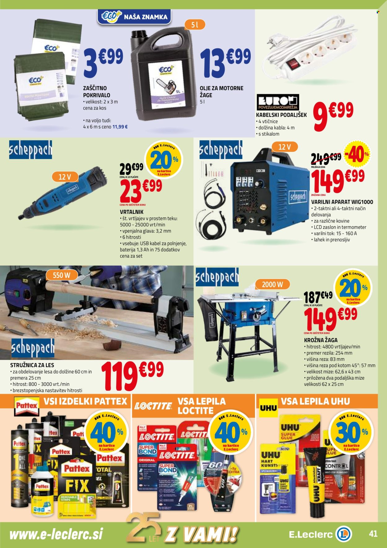 E.Leclerc katalog - 2.7.2025 - 12.7.2025. Stran 41