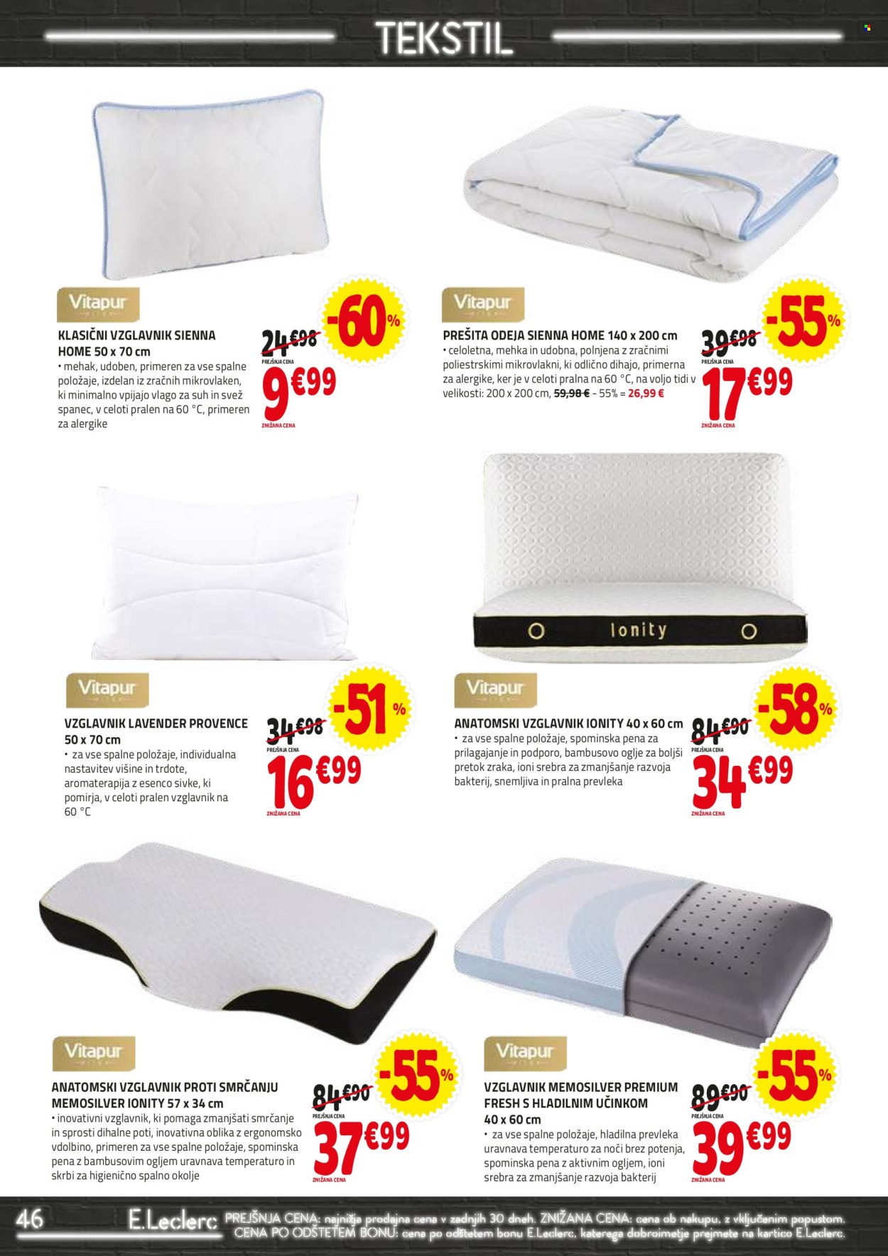 E.Leclerc katalog - 2.7.2025 - 12.7.2025. Stran 46
