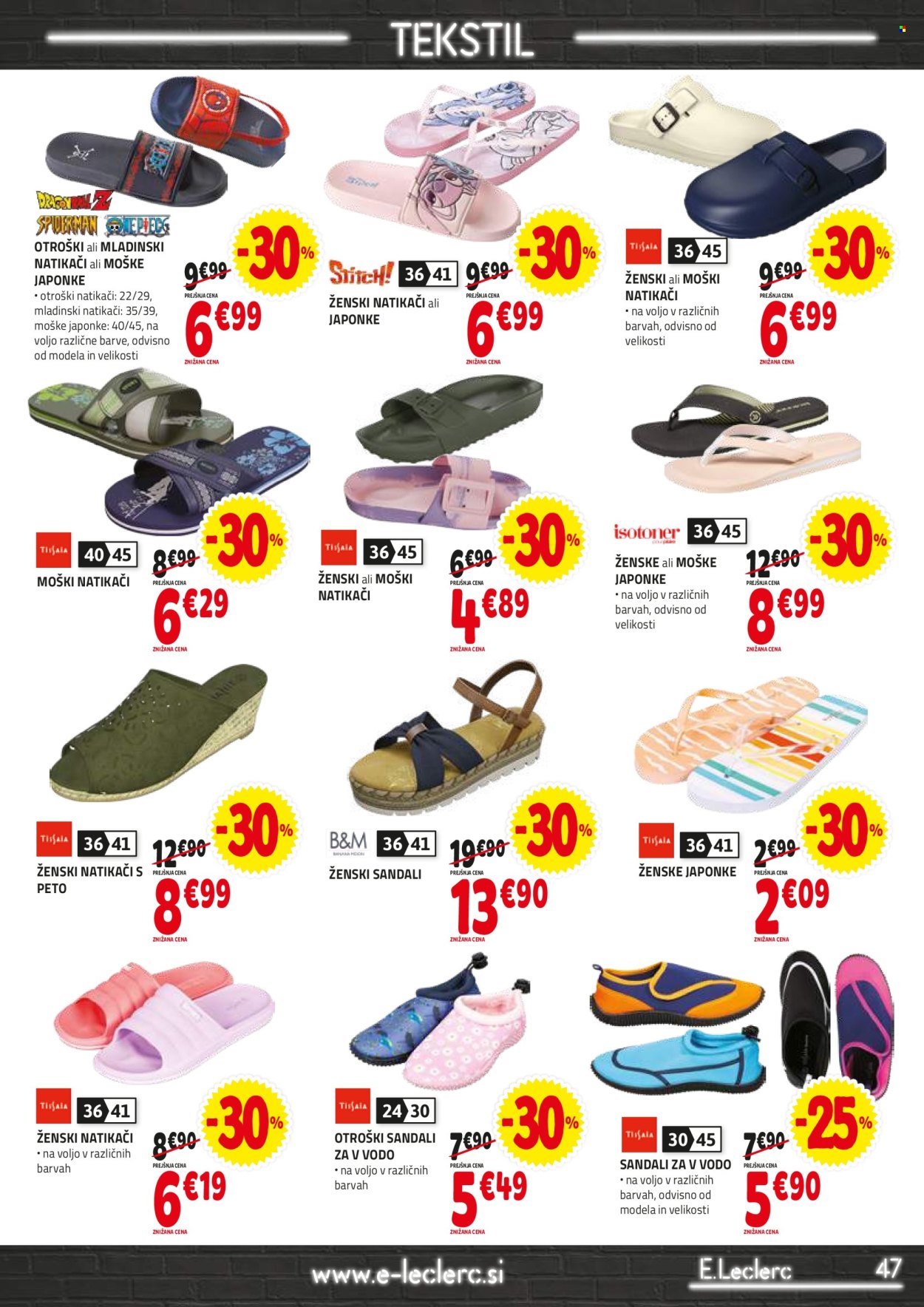 E.Leclerc katalog - 2.7.2025 - 12.7.2025. Stran 47