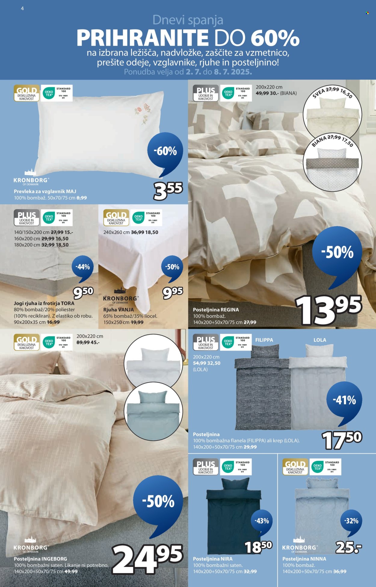 JYSK katalog - 2.7.2025 - 29.7.2025. Stran 4