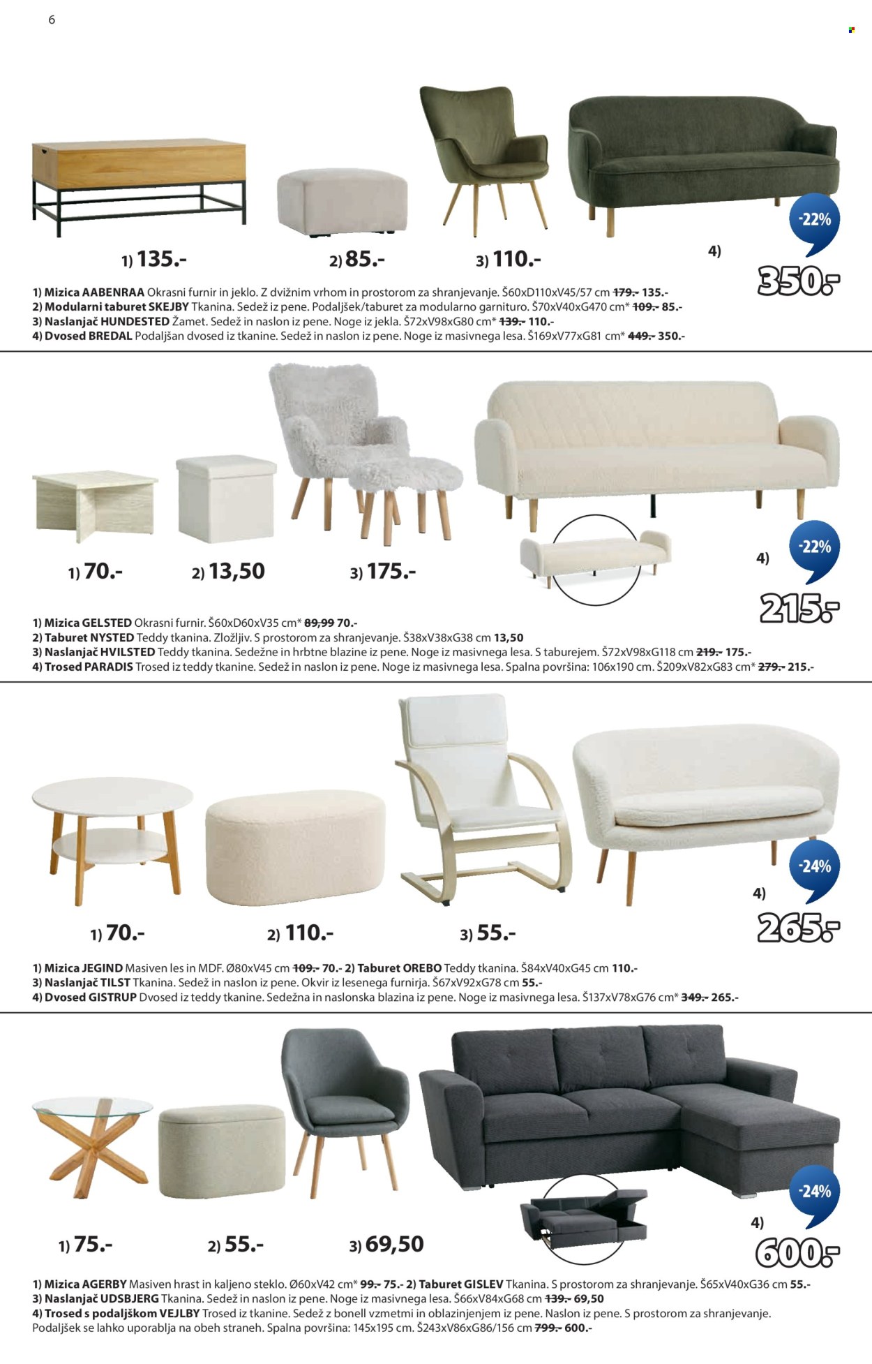 JYSK katalog - 2.7.2025 - 29.7.2025. Stran 6