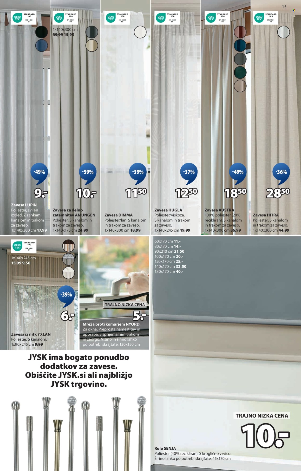 JYSK katalog - 2.7.2025 - 29.7.2025. Stran 15
