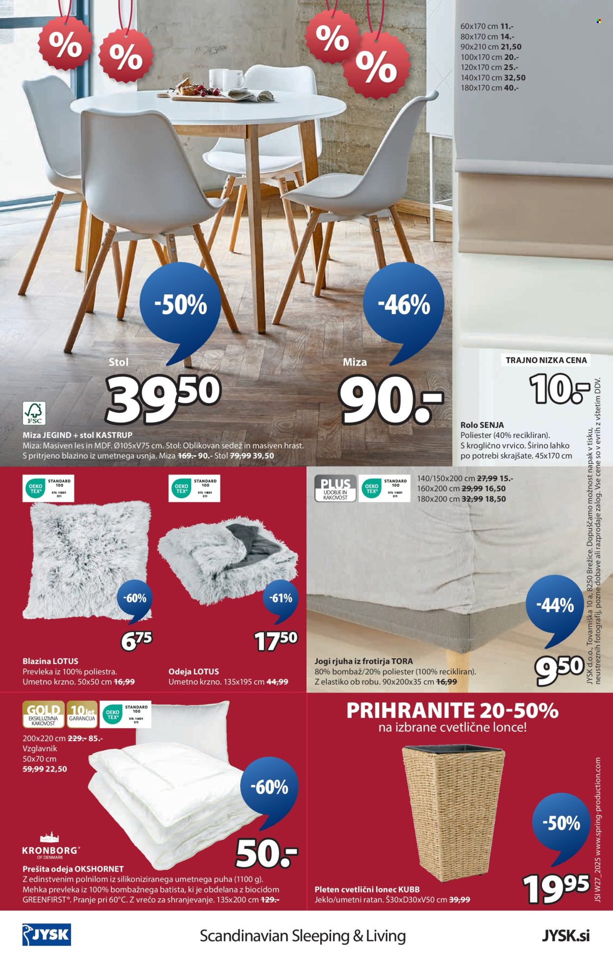 JYSK katalog - 2.7.2025 - 29.7.2025. Stran 16