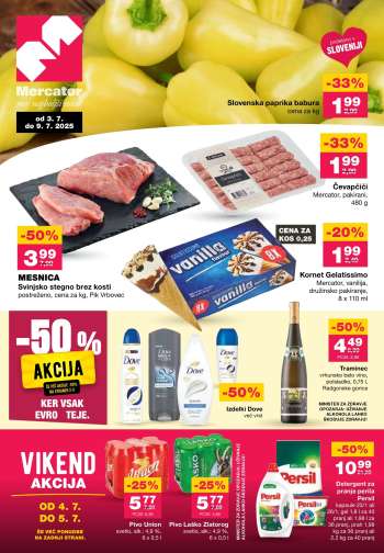 Mercator katalog - 3.7.2025 - 9.7.2025.