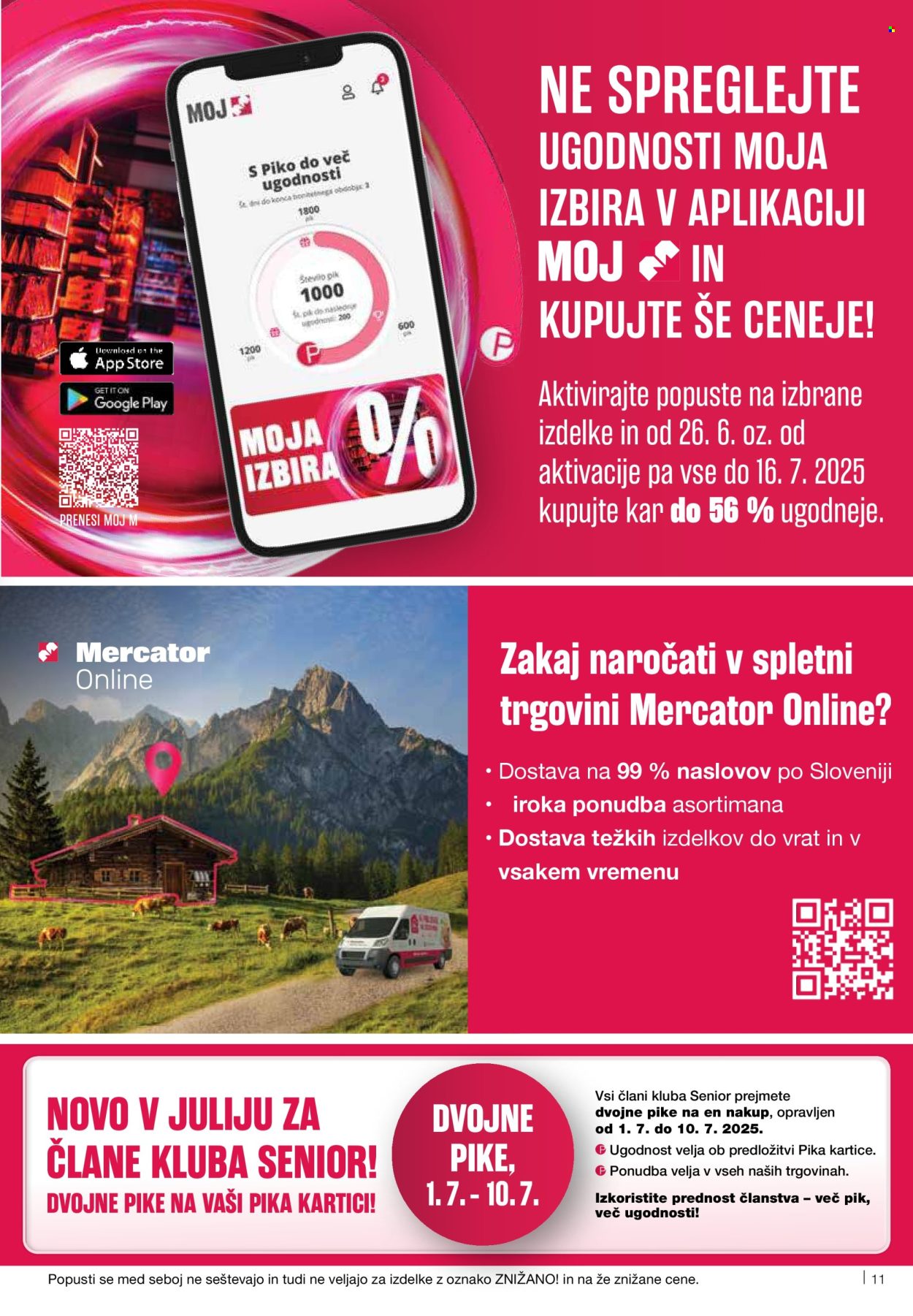 Mercator katalog - 3.7.2025 - 9.7.2025. Stran 11