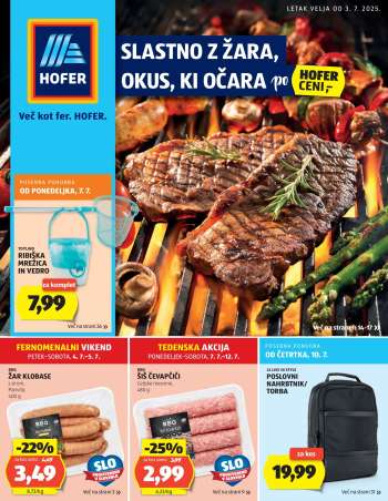 Hofer katalog - 3.7.2025 - 12.7.2025.