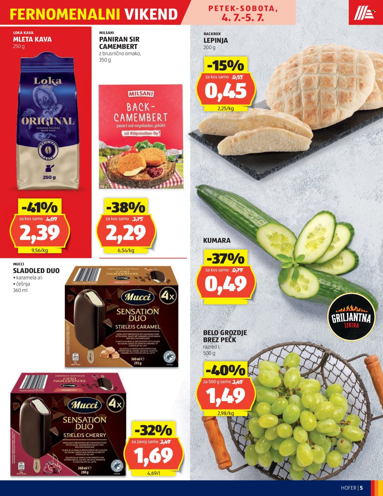 Hofer katalog - 3.7.2025 - 12.7.2025. Stran 5
