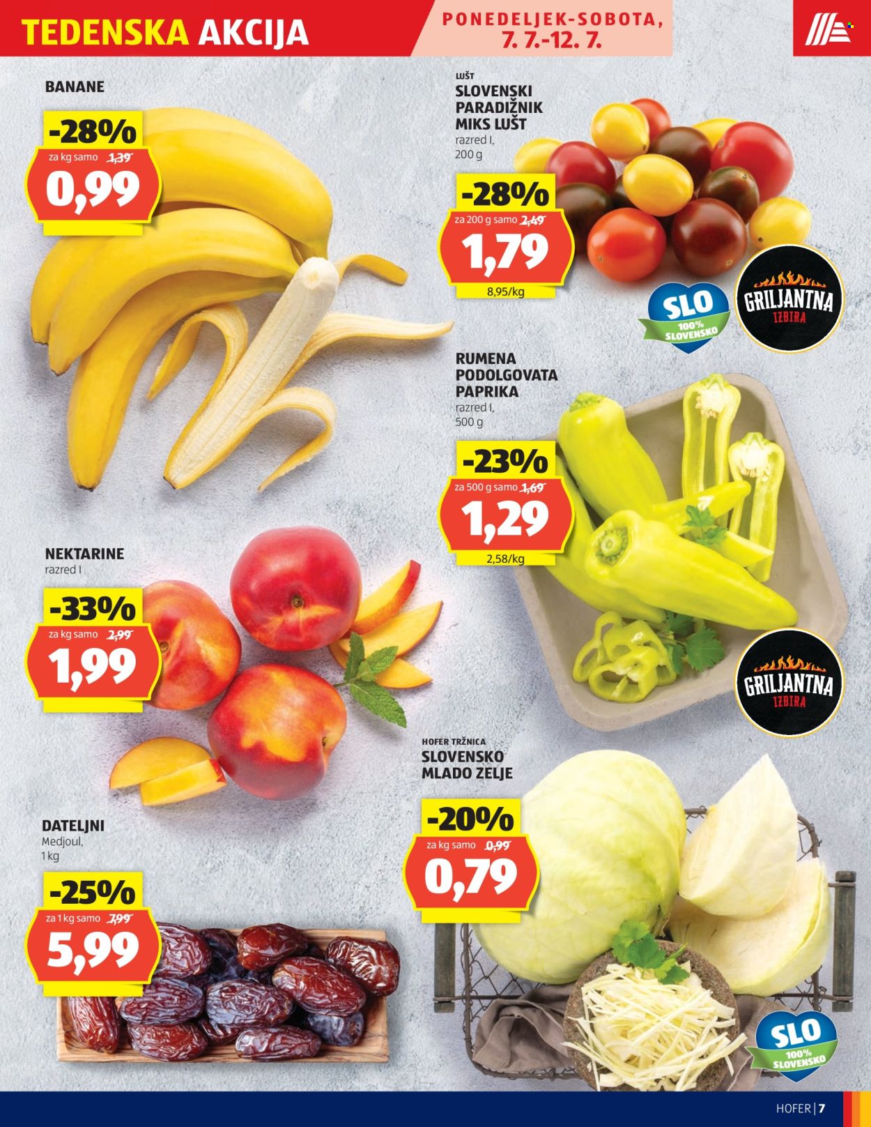Hofer katalog - 3.7.2025 - 12.7.2025. Stran 7