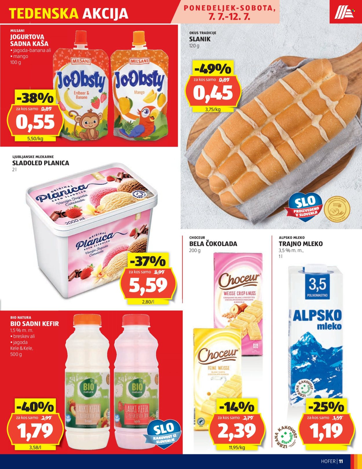 Hofer katalog - 3.7.2025 - 12.7.2025. Stran 11