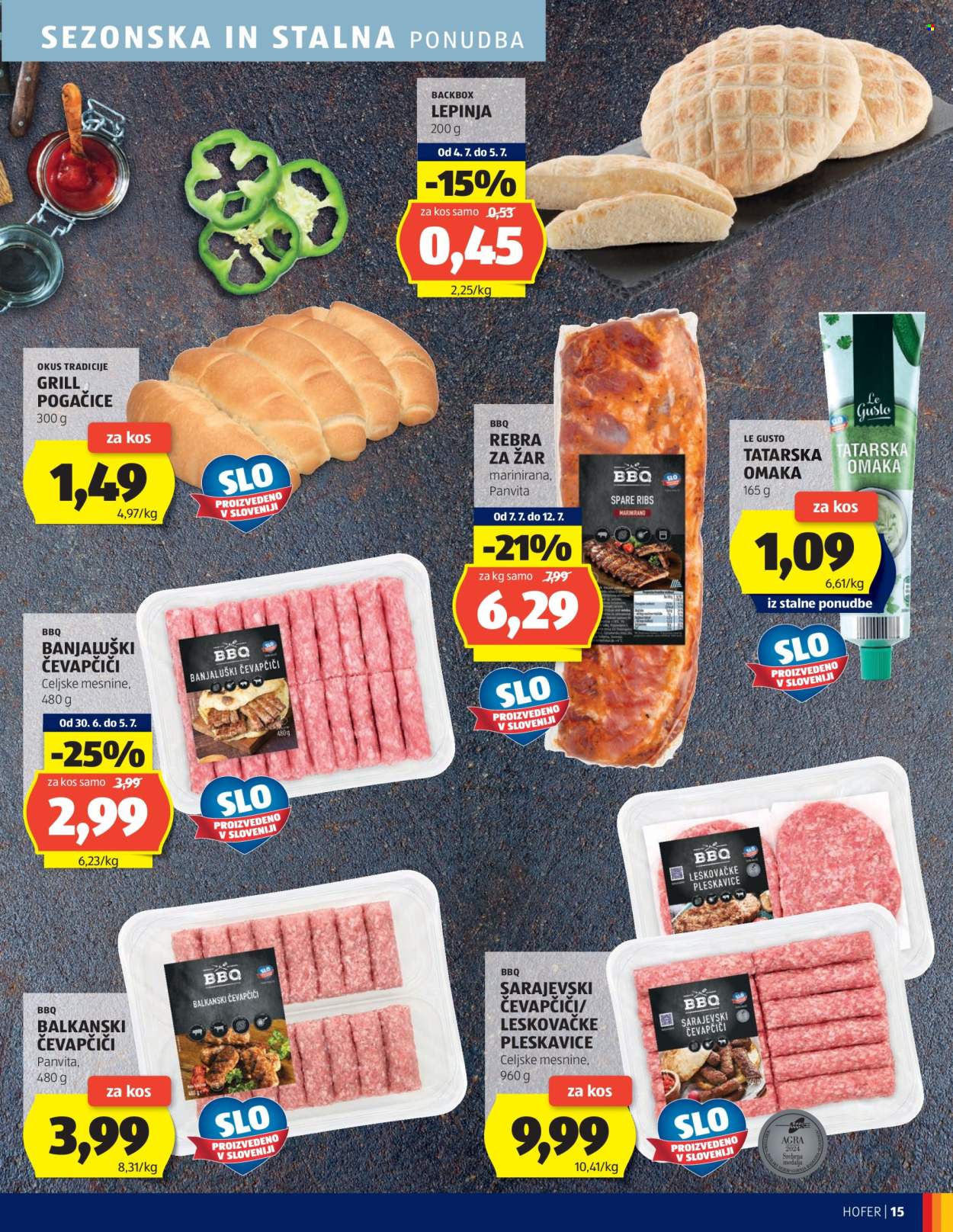 Hofer katalog - 3.7.2025 - 12.7.2025. Stran 15