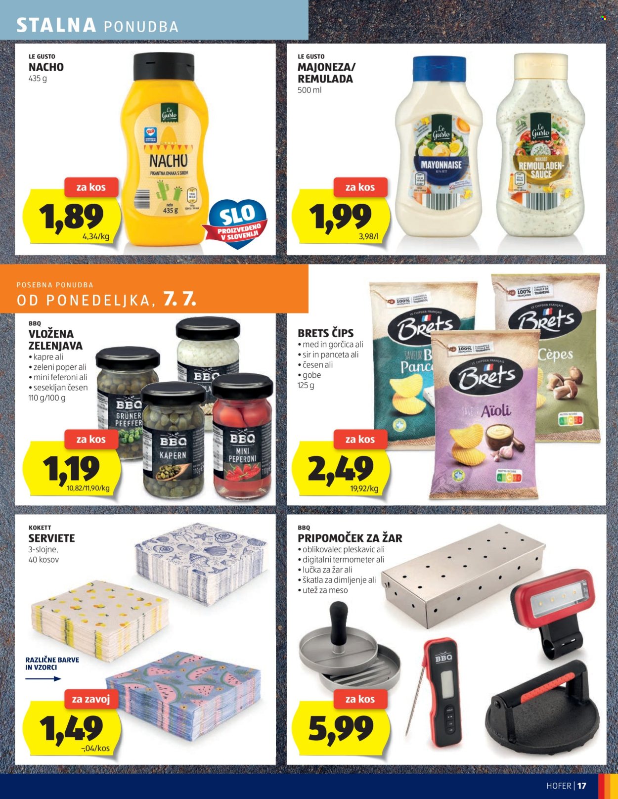 Hofer katalog - 3.7.2025 - 12.7.2025. Stran 17